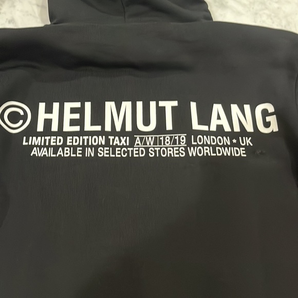 Hoodie black helmut lang - Picture 2 of 5